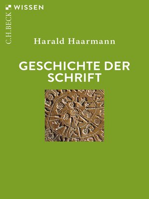 cover image of Geschichte der Schrift